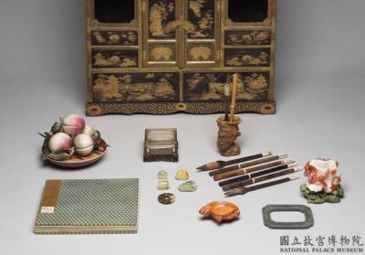 图片[3]-Lacquer cabinet with landscape decoration, Japan, 18th century-China Archive